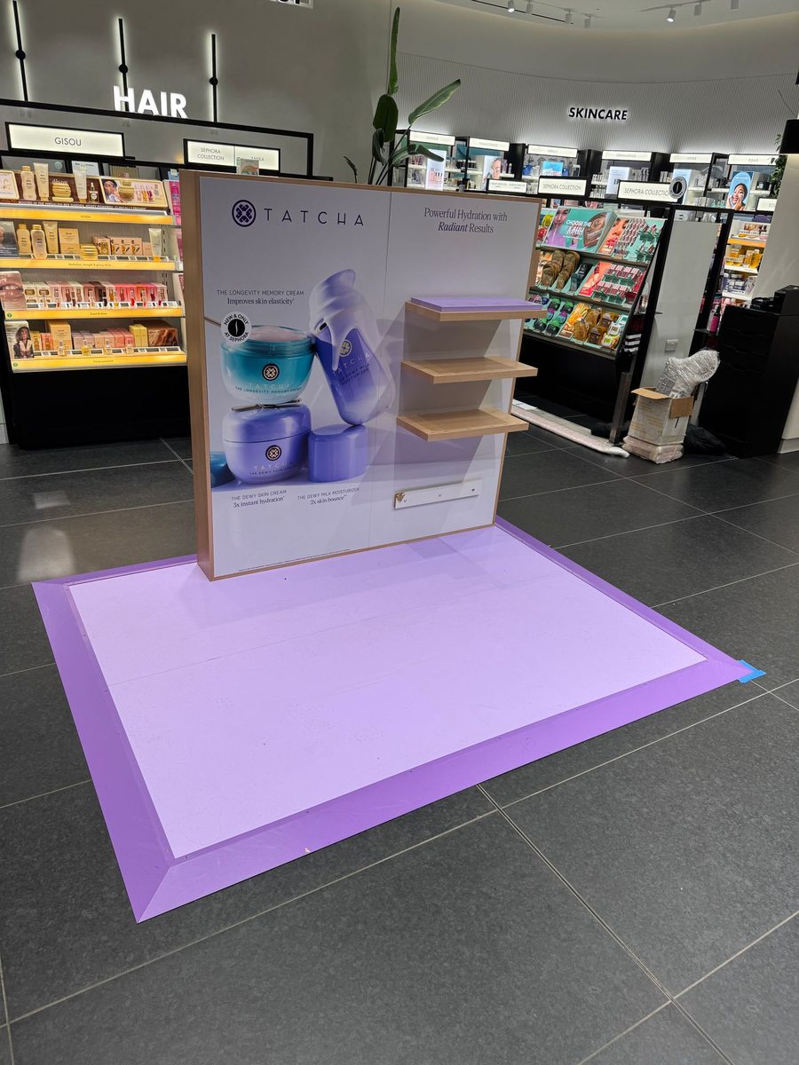Tatcha beauty installation — Sephora