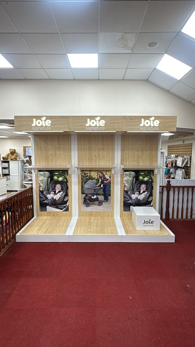 Joie Signature display installation